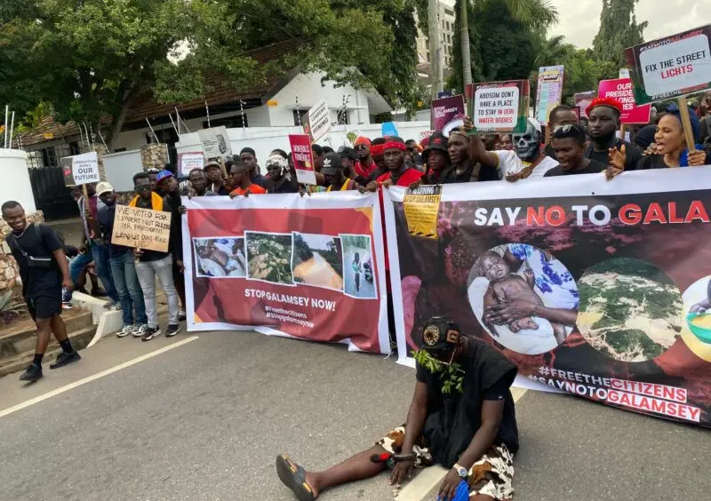 Thousands Rally in Accra to End Illegal Mining